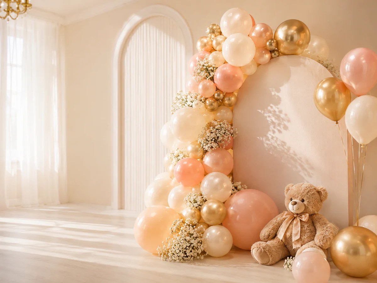 Decorațiuni cu baloane GingyEvents în București și Ilfov