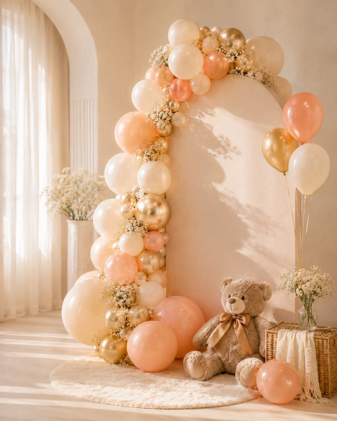 Decor GingyEvents pentru eveniment în București și Ilfov